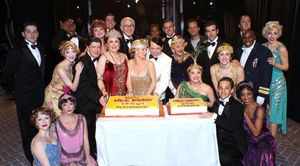 Michael McGrath, Judy Kaye, Kelli O'Hara, Matthew Broderick, Estelle Parsons and Comp Photo