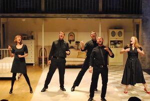 Original Cast: Lauren Dowden, Tim Sniffen. Brandon Dahlquist, Matthew Van Colton, Eri Photo