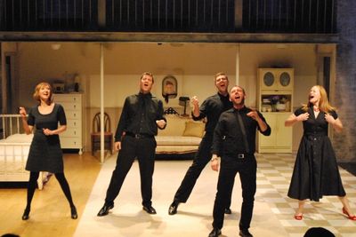 Original Cast: Lauren Dowden, Tim Sniffen. Brandon Dahlquist, Matthew Van Colton, Eri Photo
