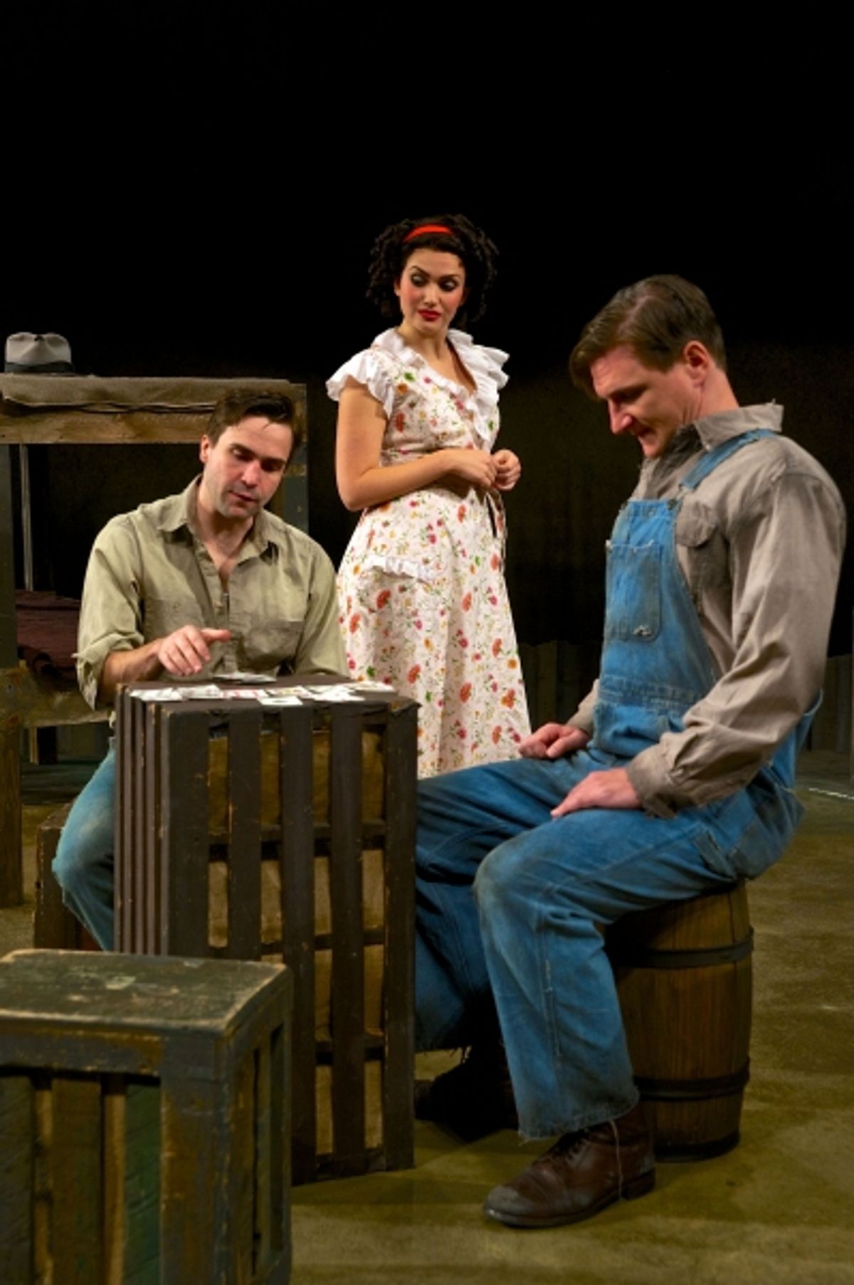 Joe Tapper, Georgia Warner and Mark David Watson  at 