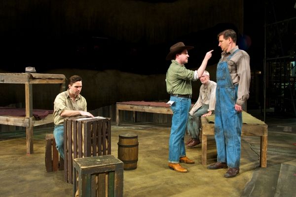 Photo Flash: First Look at Joe Tapper, Mark David Watson and More in Pioneer Theatre's OF MICE AND MEN  Image