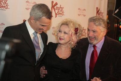 Jerry Mitchell, Cyndi Lauper and Harvey Fierstein Photo