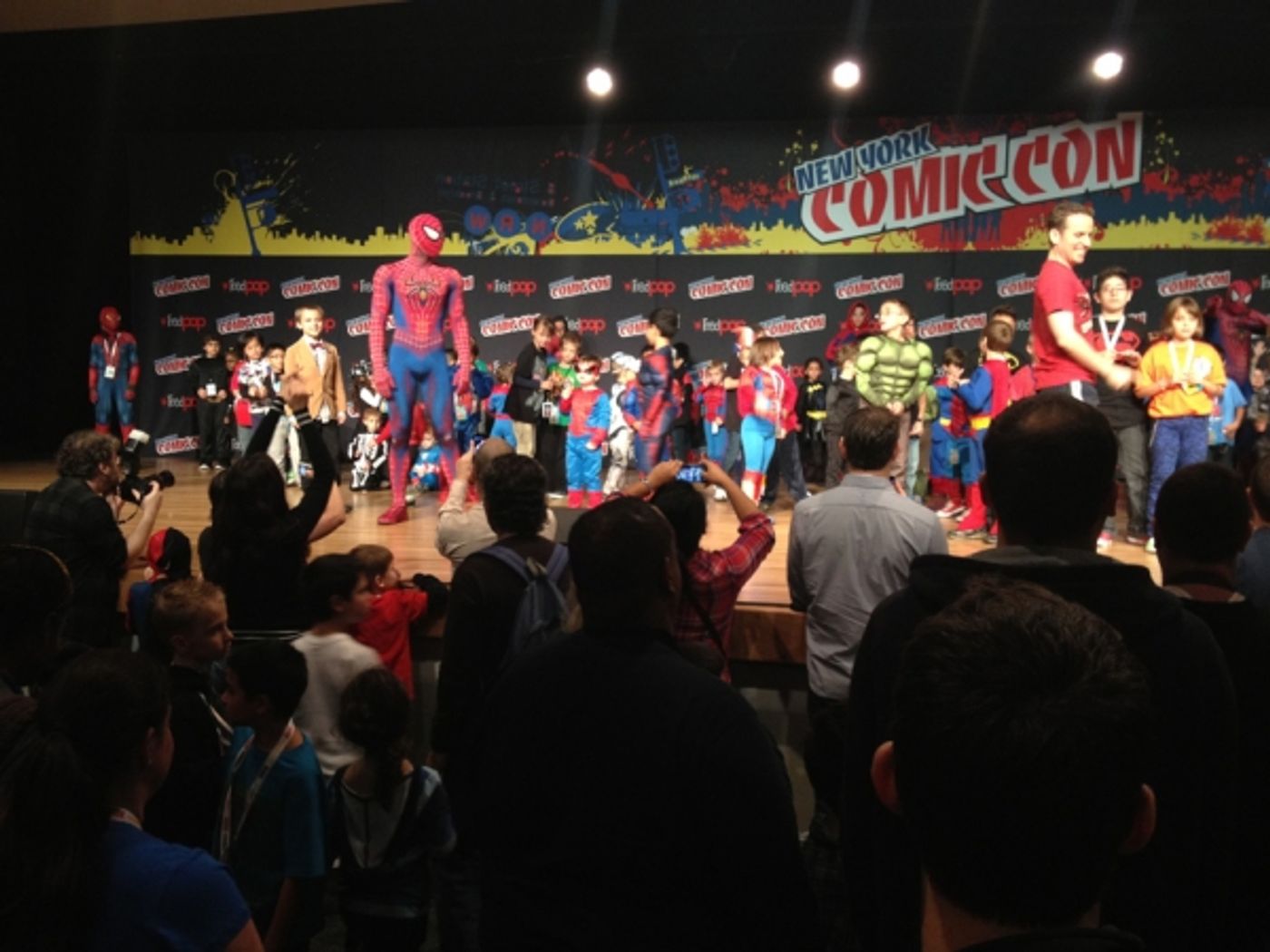 Photo Flash: SPIDER-MAN Cast Visits NYC Comic Con Photo Flash: SPIDER-MAN Cast Visits NYC Comic Con Image