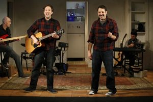 David Rossmer as Josh Cohen and Steve Rosen as Josh Cohen  Photo