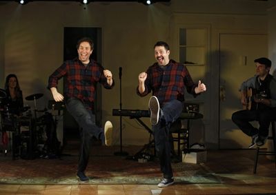 David Rossmer as Josh Cohen and Steve Rosen as Josh Cohen  Photo
