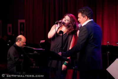 Frank Wildhorn, Jane Monheit and Clint Holmes Photo