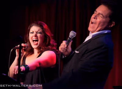 Jane Monheit and Clint Holmes Photo