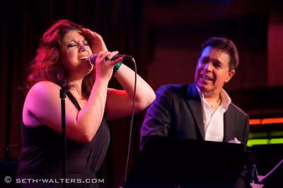 Jane Monheit and Clint Holmes Photo