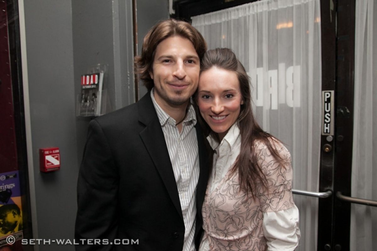 Jordan Richard and Elizabeth Davis at 