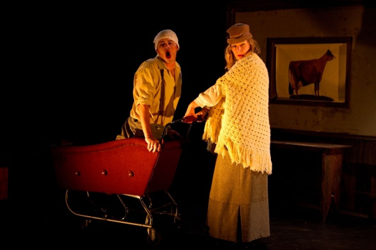 Ira Amyx, Barbara Figgins at 