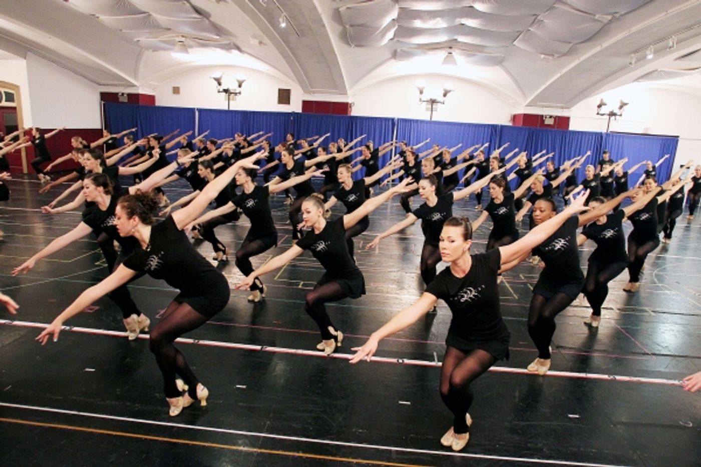 Photo Flash: ROCKETTES Rehearse for 2012 Radio City Christmas Spectacular Photo Flash: ROCKETTES Rehearse for 2012 Radio City Christmas Spectacular Image