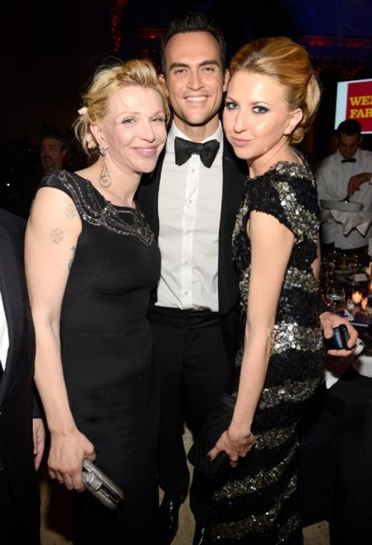 Courtney Love, Cheyenne Jackson and Nina Arianda  at 