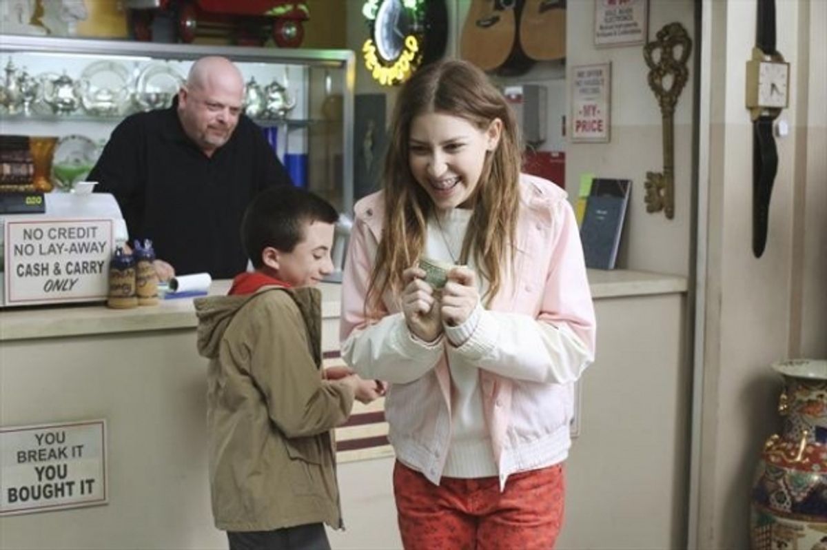 RICK HARRISON, ATTICUS SHAFFER, EDEN SHER    at 