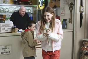 RICK HARRISON, ATTICUS SHAFFER, EDEN SHER    Photo