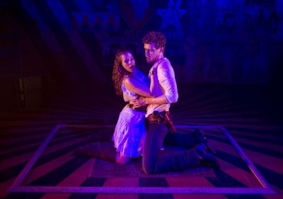 Samantha Dubina with Matthew Holzfeind as Andrew Jackson Photo