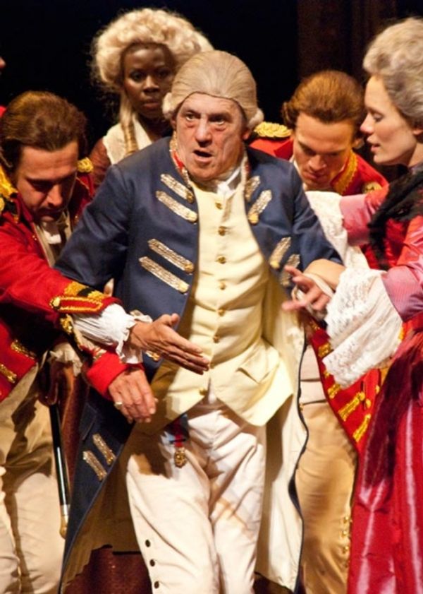 Miles Anderson with the cast of the 2010 Old Globe Shakespeare Festival production of Photo