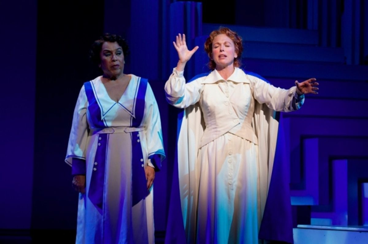 Roz Ryan and Carolee Carmello at 