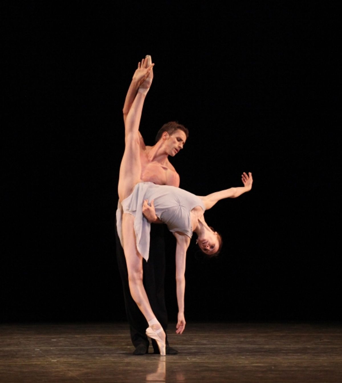 Svetlana Zakharova and Andrei Merkuriev at 