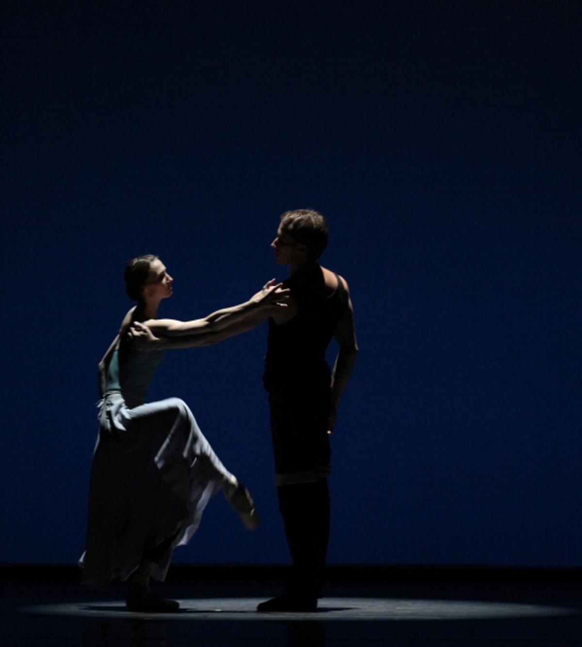 Svetlana Zakharova and Andrei Merkuriev at 