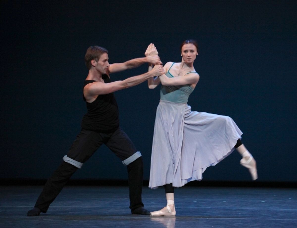 Svetlana Zakharova and Andrei Merkuriev at 