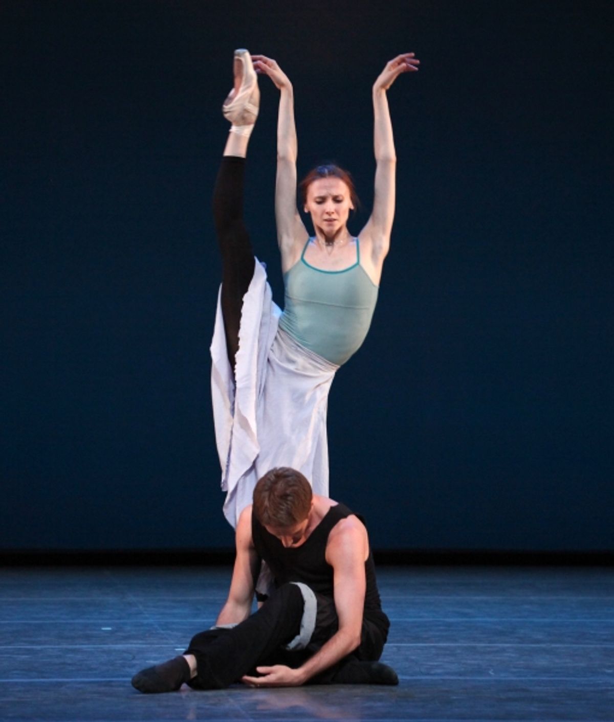 Svetlana Zakharova and Andrei Merkuriev at 