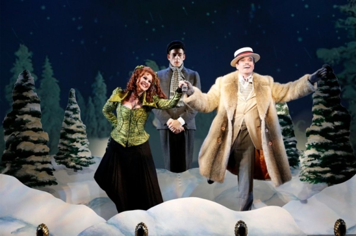 Heather Ayers, Ken Barnett and Jefferson Mays at 