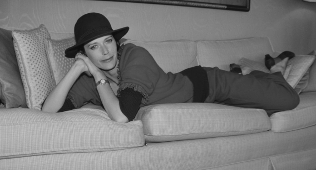 Sylvia Kristel at her New York City Hotel on May 5, 1982 at 