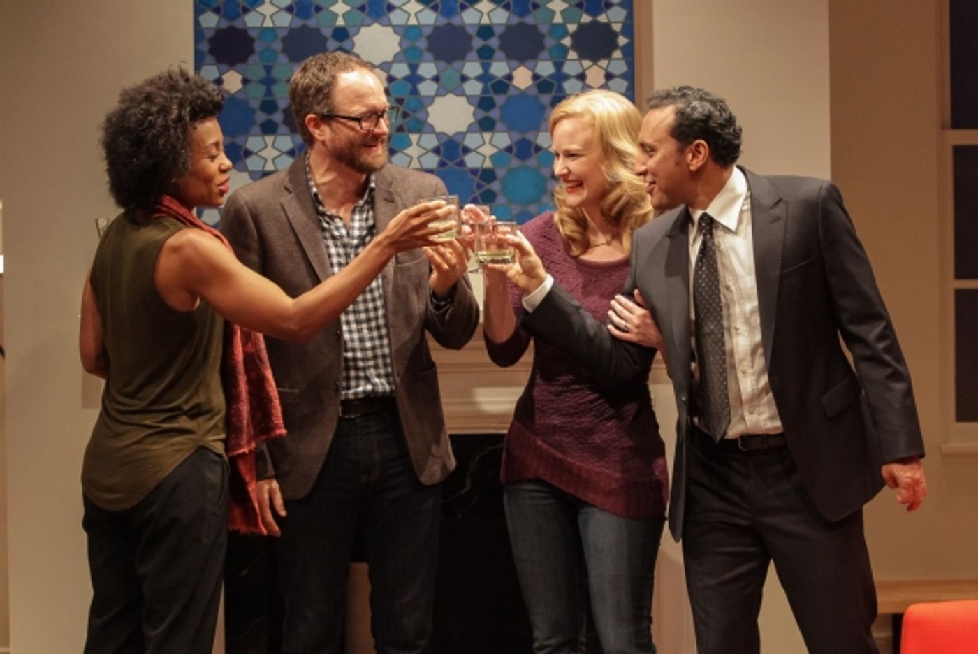 Photo Flash: LCT3's DISGRACED Opens Monday; See the Production Shots!  Image