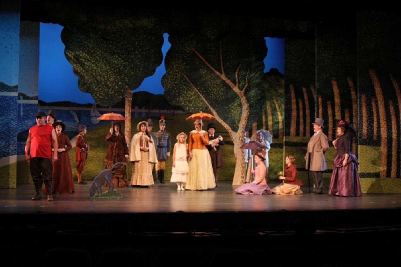 Photo Flash: First Look at Joey Clark, Jennifer Eckes and More in BTAC's SUNDAY IN THE PARK WITH GEORGE Photo Flash: First Look at Joey Clark, Jennifer Eckes and More in BTAC's SUNDAY IN THE PARK WITH GEORGE Image