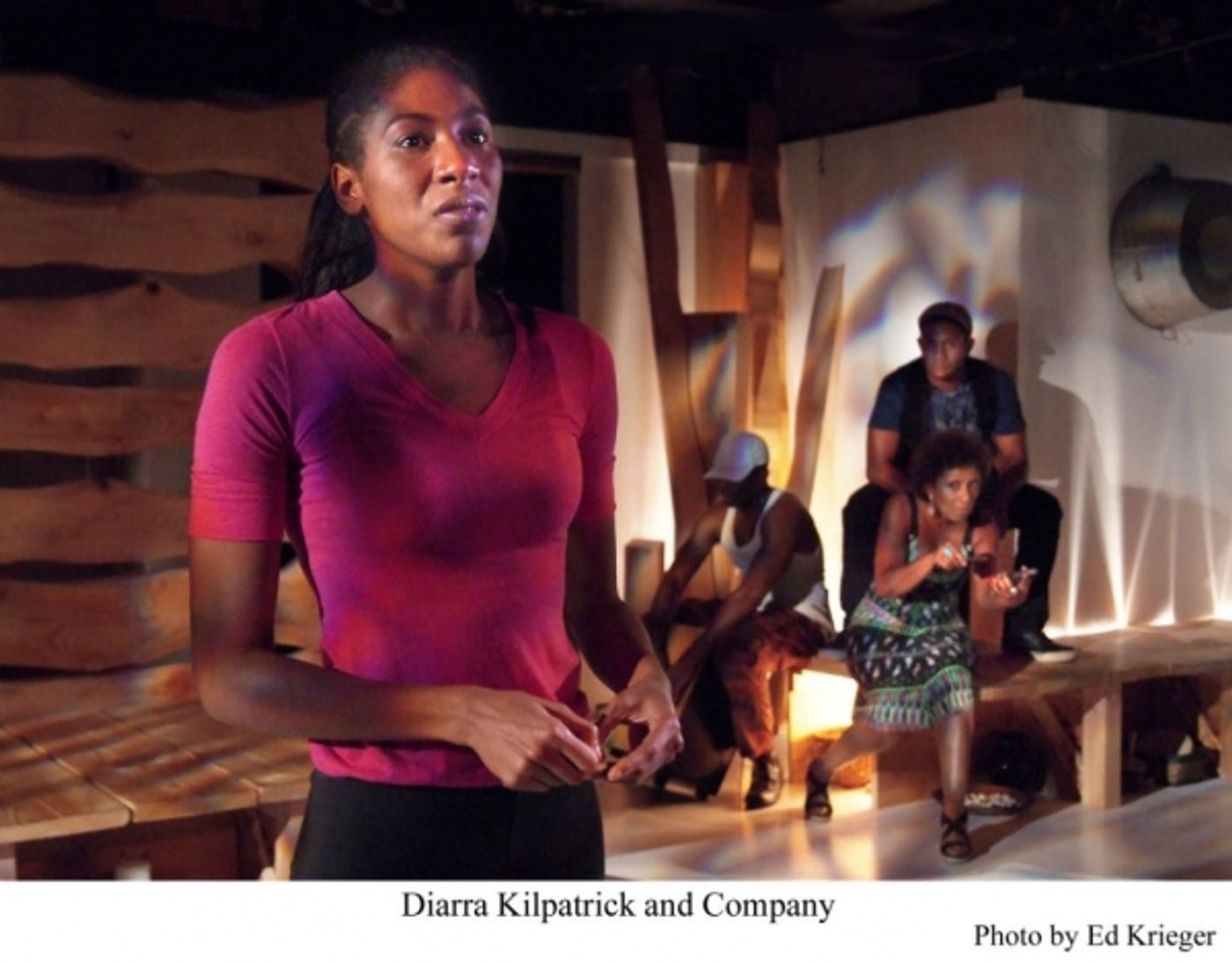 Photo Flash: First Look at IN THE RED AND BROWN WATER  Image