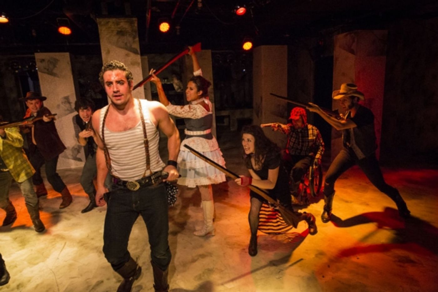 Photo Flash: First Look at Clay Comer and More in MET's BLOODY BLOODY ANDREW JACKSON  Image