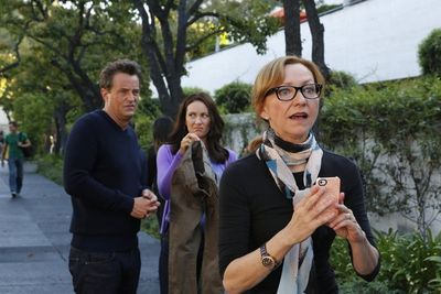 Matthew Perry, Laura Benanti, Julie White  Photo