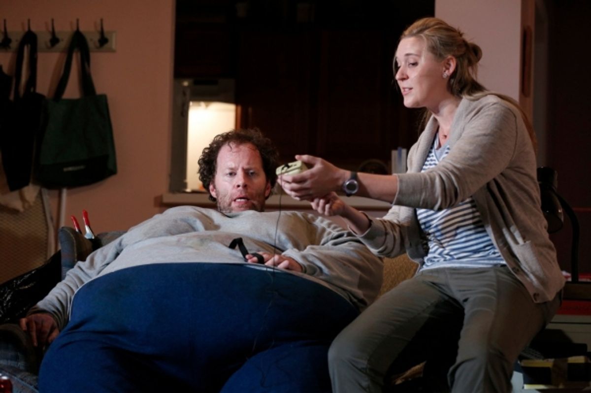 Shuler Hensley as Charlie and Cassie Beck as Liz at 