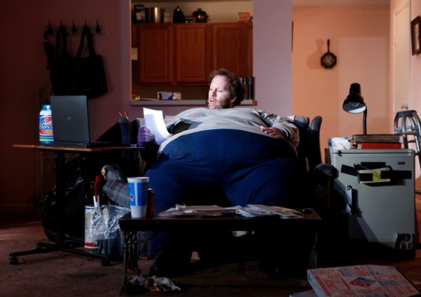 Photo Flash: First Look at Shuler Hensley and More in THE WHALE at Playwrights Horizons Photo Flash: First Look at Shuler Hensley and More in THE WHALE at Playwrights Horizons Image