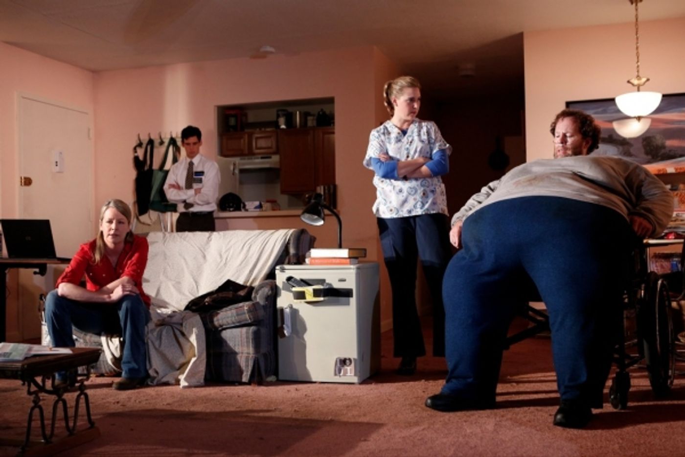 Photo Flash: First Look at Shuler Hensley and More in THE WHALE at Playwrights Horizons Photo Flash: First Look at Shuler Hensley and More in THE WHALE at Playwrights Horizons Image