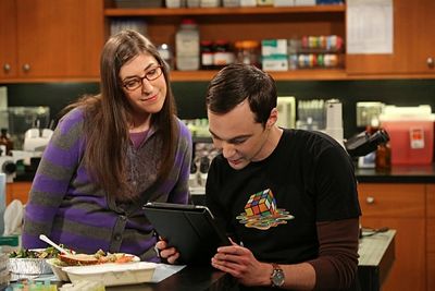 Mayim Bialik, Jim Parsons Photo
