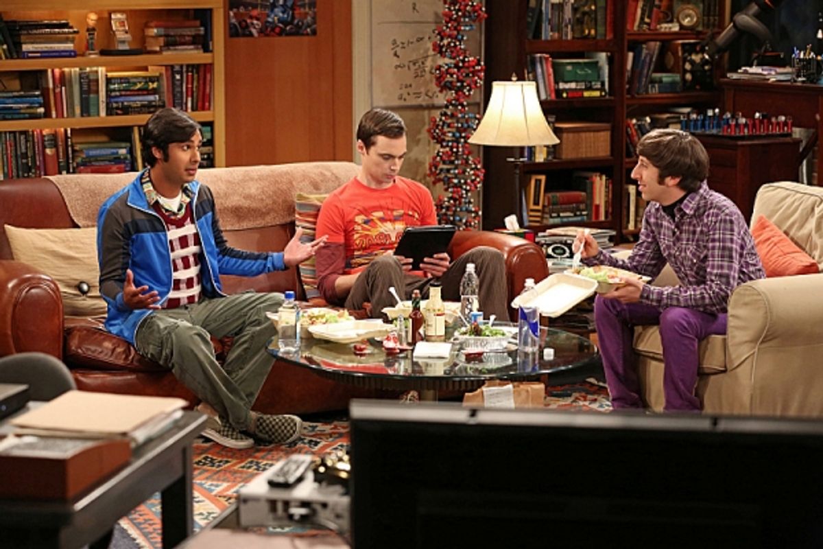 Kunal Nayyar, Jim Parsons, Simon Helberg  at 