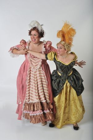 Daniella Painton (Stepsister Joy) and Jennylind Paris (Stepsister Grace) Photo