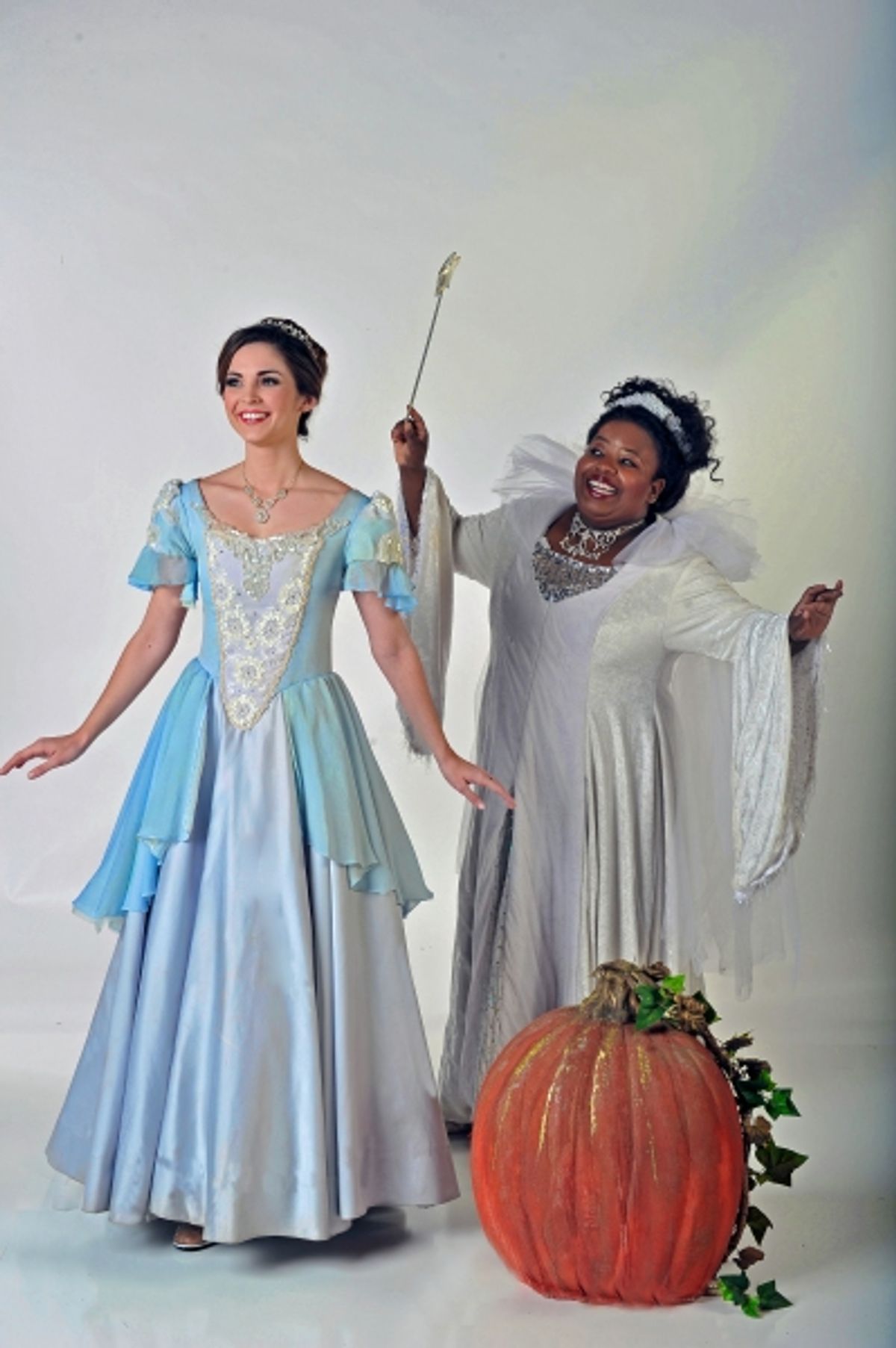 Samantha Bruce (Cinderella) and Illeana Kirven (Fairy Godmother) at 
