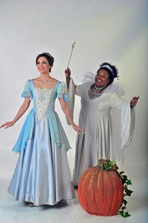 Samantha Bruce (Cinderella) and Illeana Kirven (Fairy Godmother) @ BroadwayWorld Samantha Bruce (Cinderella) and Illeana Kirven (Fairy Godmother) Photo