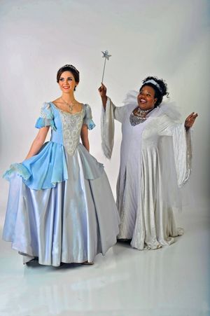 Samantha Bruce (Cinderella) and Illeana Kirven (Fairy Godmother) @ BroadwayWorld Samantha Bruce (Cinderella) and Illeana Kirven (Fairy Godmother) Photo