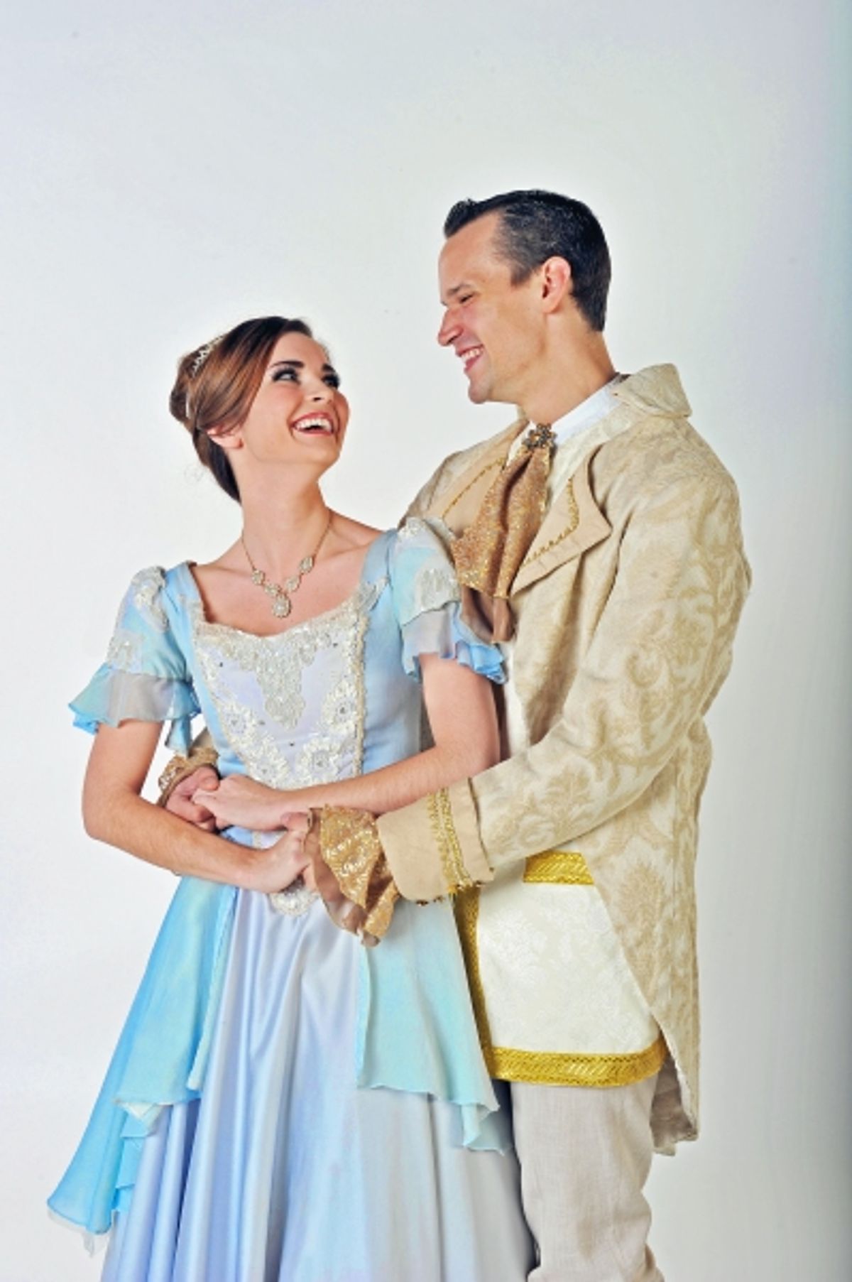 Samantha Bruce (Cinderella) and Jake Delaney (Prince) at 