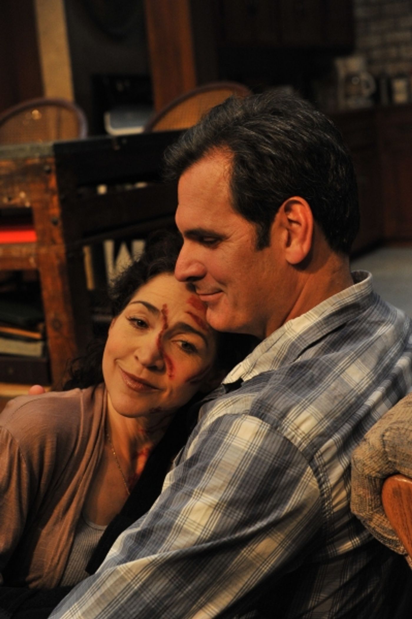 Photo Flash: First Look at TIME STANDS STILL at Sierra Rep  Image