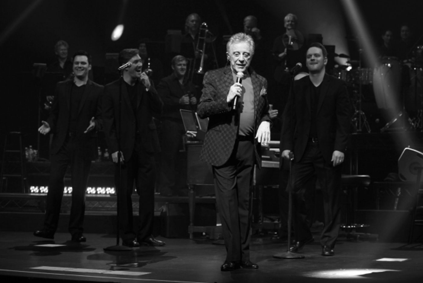 Photo Coverage: FRANKIE VALLI AND THE FOUR SEASONS Opens on Broadway - Curtain Call!  Image