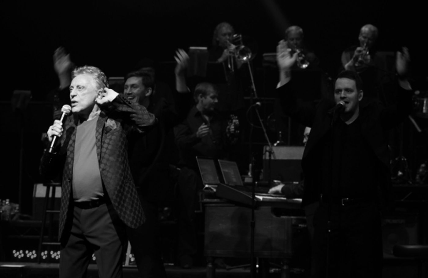 Photo Coverage: FRANKIE VALLI AND THE FOUR SEASONS Opens on Broadway - Curtain Call!  Image