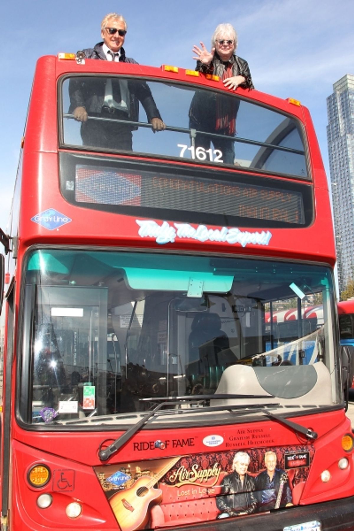 Russell Hitchcock and Graham Russell  at 