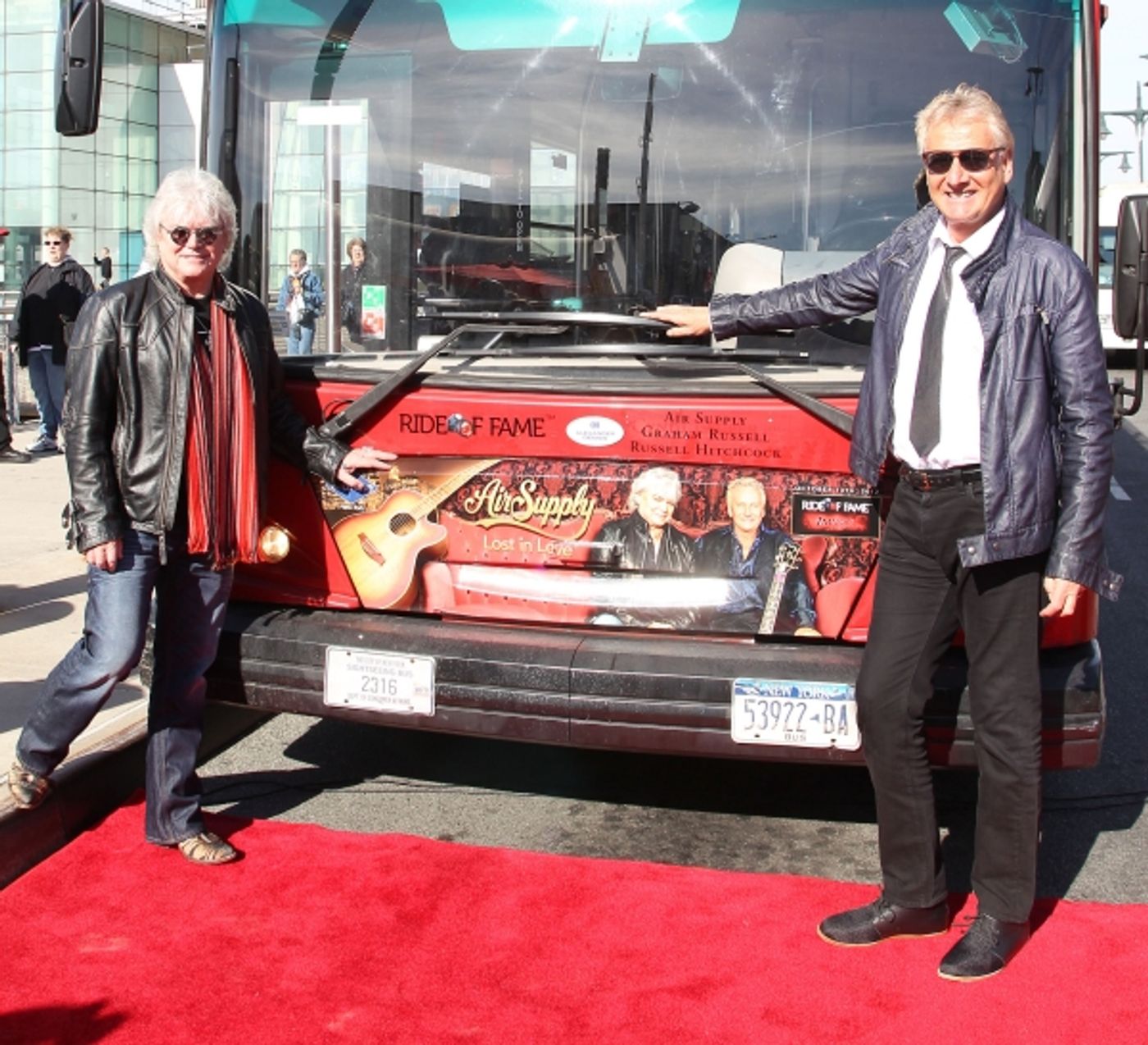 Photo Flash: Air Supply's Graham Russell and Russell Hitchcock Honored with 'Ride of Fame'  Image