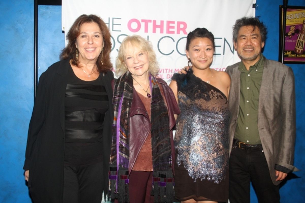 Donna Trinkoff, Penny Fuller, Lily Fan and David Henry Hwang  at 