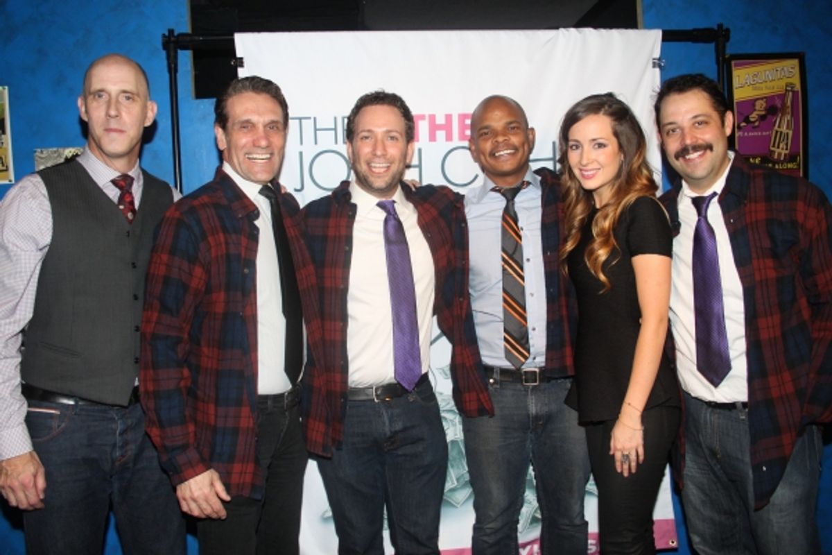 Ken Trishwush, Anthony Crivello, David Rossmer, Warren Adams, Hannah Elless and  Steve Rosen  at 