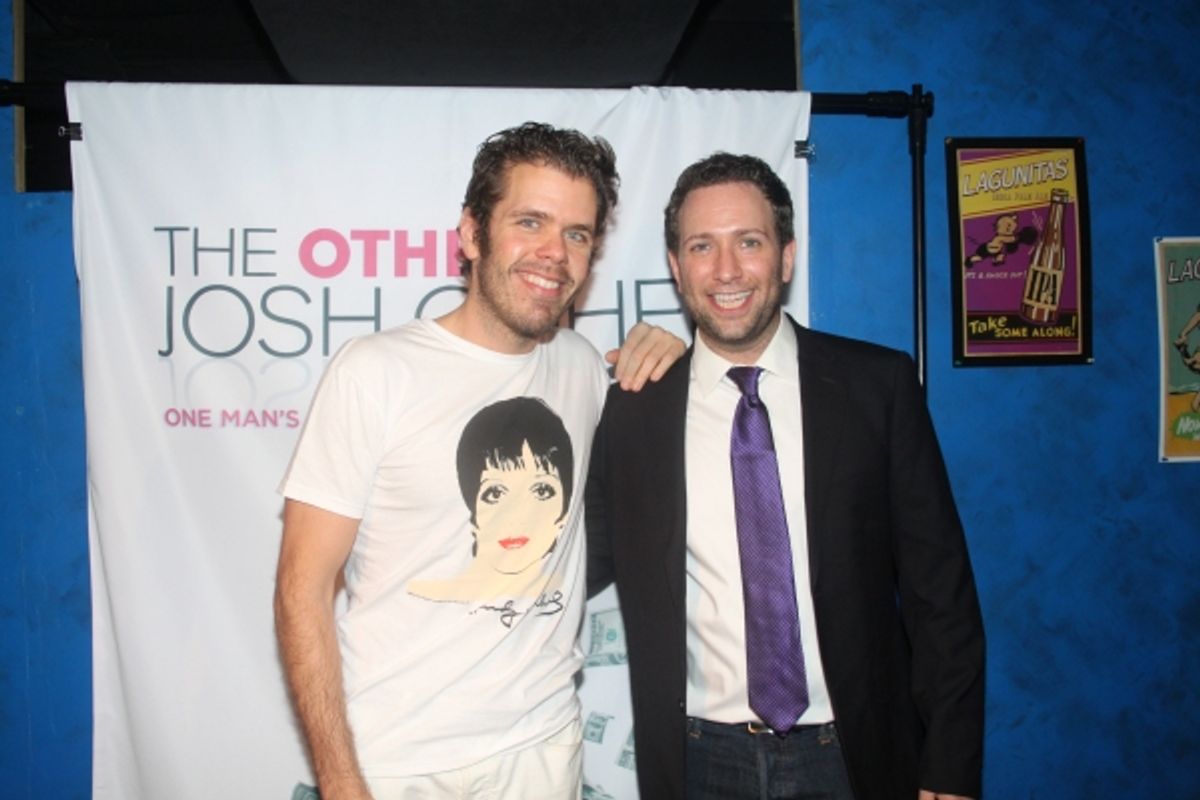 Perez Hilton and David Rossmer  at 